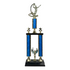 Trofeo de Tubo con Figura Serie 50 de Baloncesto